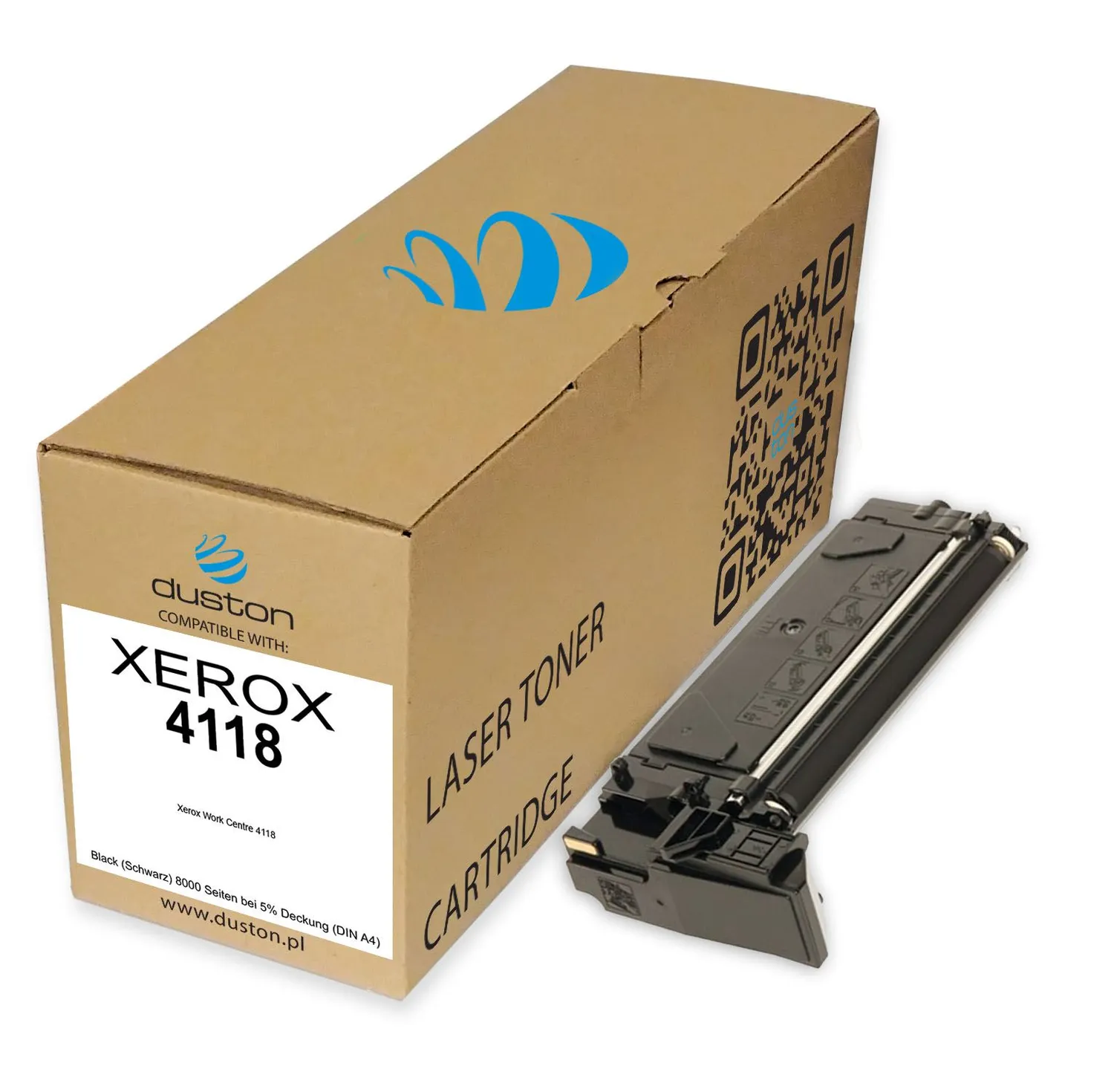 Duston 4118 006R01278 Toner Schwarz 5er-Pack für Xerox 4118