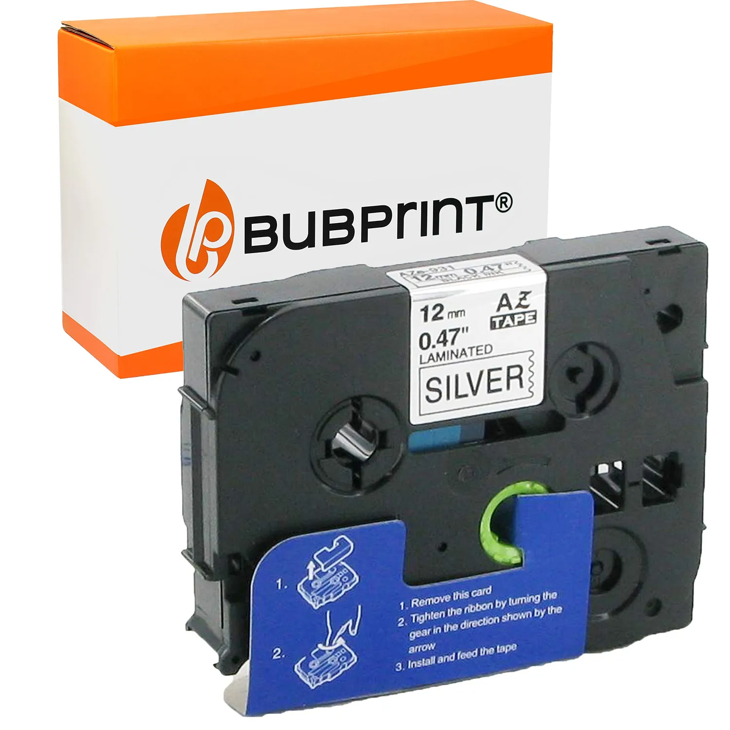 Bubprint TZE-631 Schriftband 12mm kompatibel