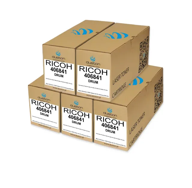 Duston 406841 Trommel 5er-Pack kompatibel für Ricoh Aficio