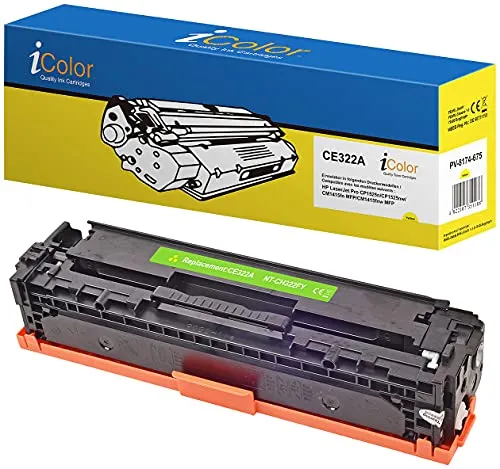 iColor CE322A Toner Gelb kompatibel Einzelpack