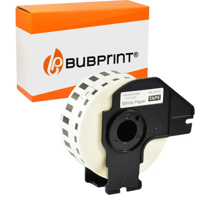Bubprint DK-22214 Etiketten kompatibel für Brother
