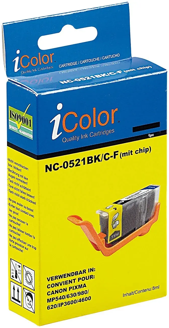 iColor CLI-521 Tintenpatrone mit Chip / ohne Chip