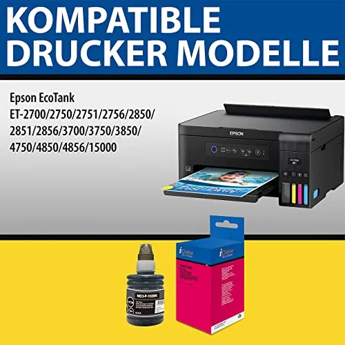 iColor 102 Nachfülltinte 2er-Set Schwarz EcoTank