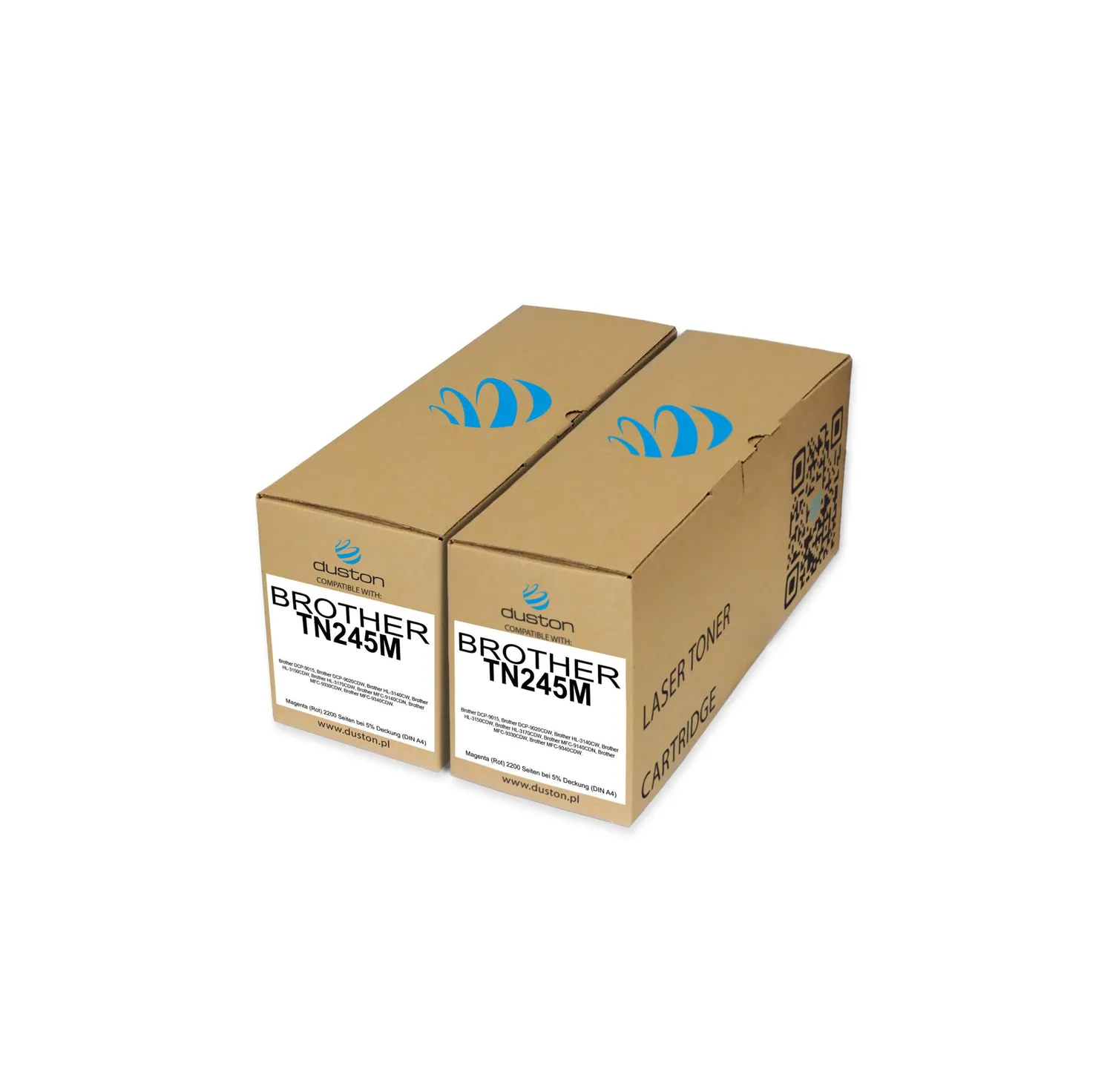 Duston TN245C TN-245C Toner 2er-Pack kompatibel für Brother