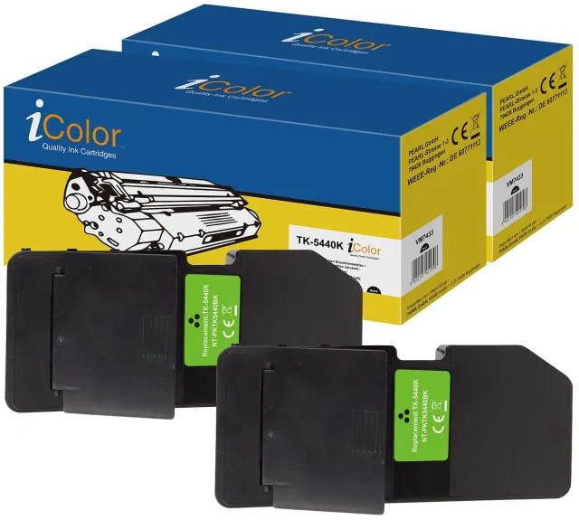 iColor TK-5440K Toner Schwarz 2er-Pack 2800 Seiten