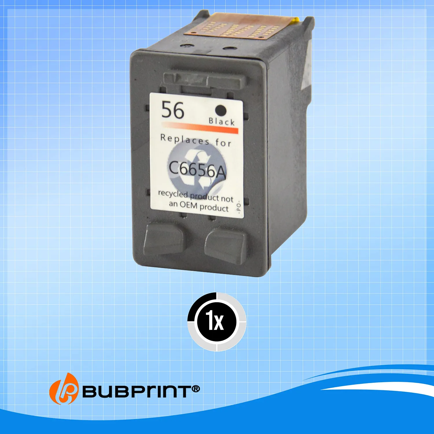 Bubprint HP 56 C6656AE Druckerpatrone Schwarz kompatibel 23 ml