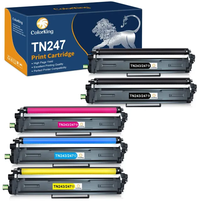 ColorKing TN247 TN243CMYK Toner kompatibel