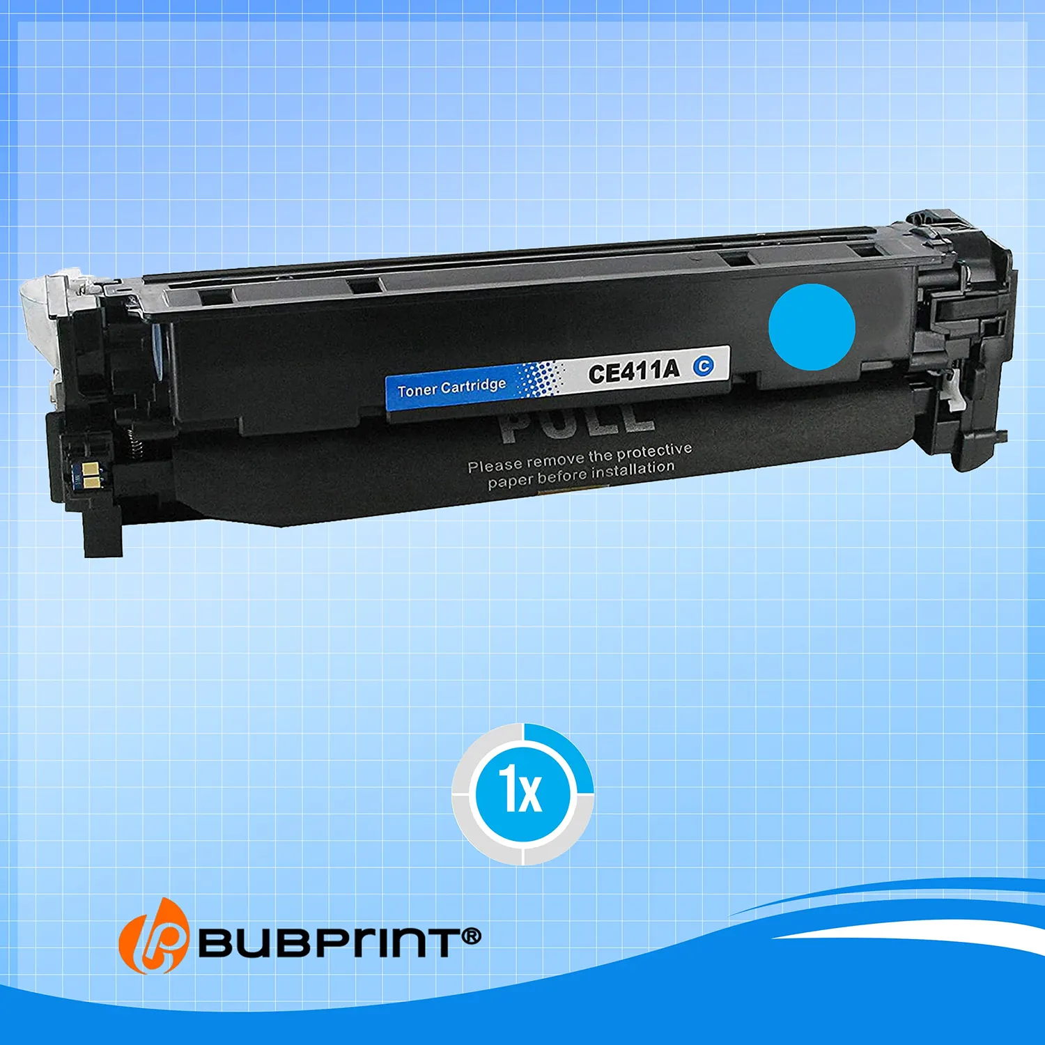Bubprint 305A CE411A Toner 2600 Seiten