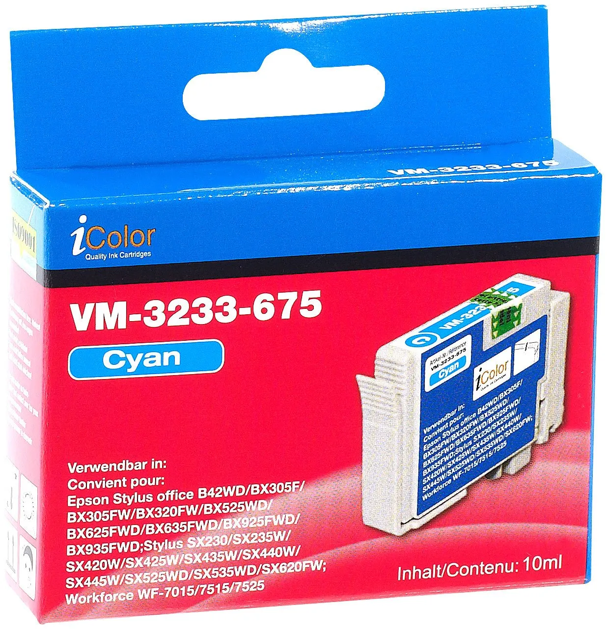 iColor T1295 Tintenpatronen Multipack 4-farbig kompatibel