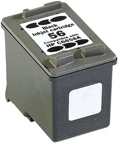 iColor No.56 C6656AE Tintenpatrone Schwarz recycelt