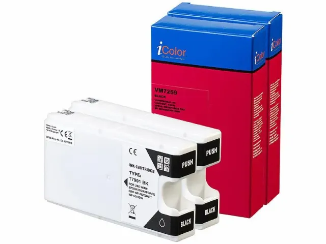 iColor T7901 79XL Tintenpatronen Schwarz 2er-Set kompatibel