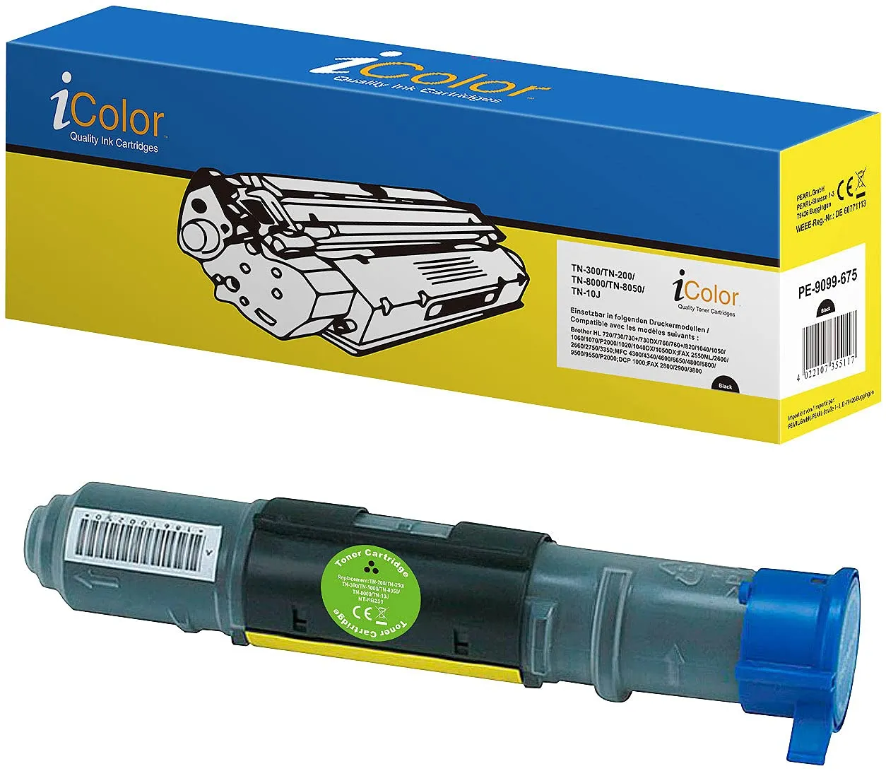 iColor TN200 TN300 Toner Schwarz 2400 Seiten