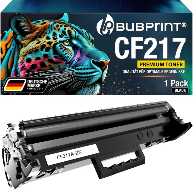 Bubprint HP CF217A 17A Toner Schwarz kompatibel