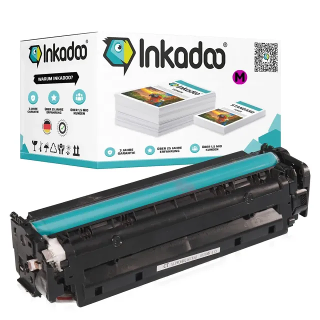 Inkadoo CF383A Toner kompatibel für HP