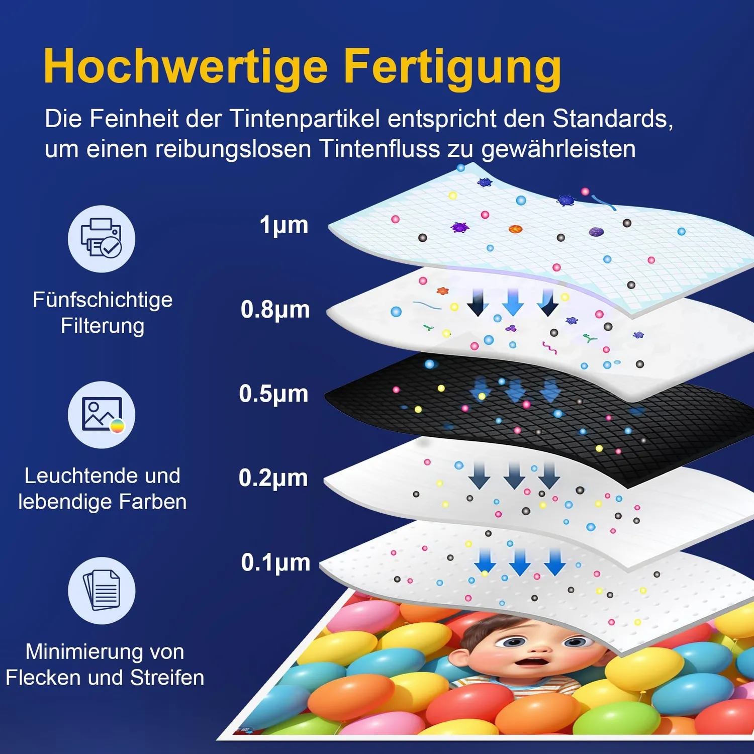 ColorKing 540XL 541XL Multipack Druckerpatronen kompatibel hohe Reichweite