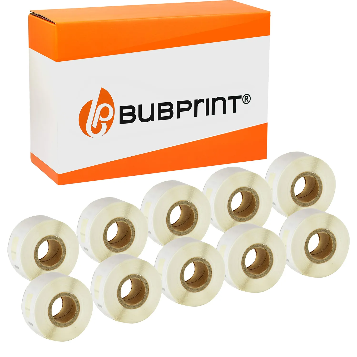 Bubprint 11352 Etiketten 25x54mm Weiß kompatibel