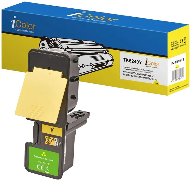 iColor TK-5240Y Tonerkartusche Gelb 1 Stück kompatibel