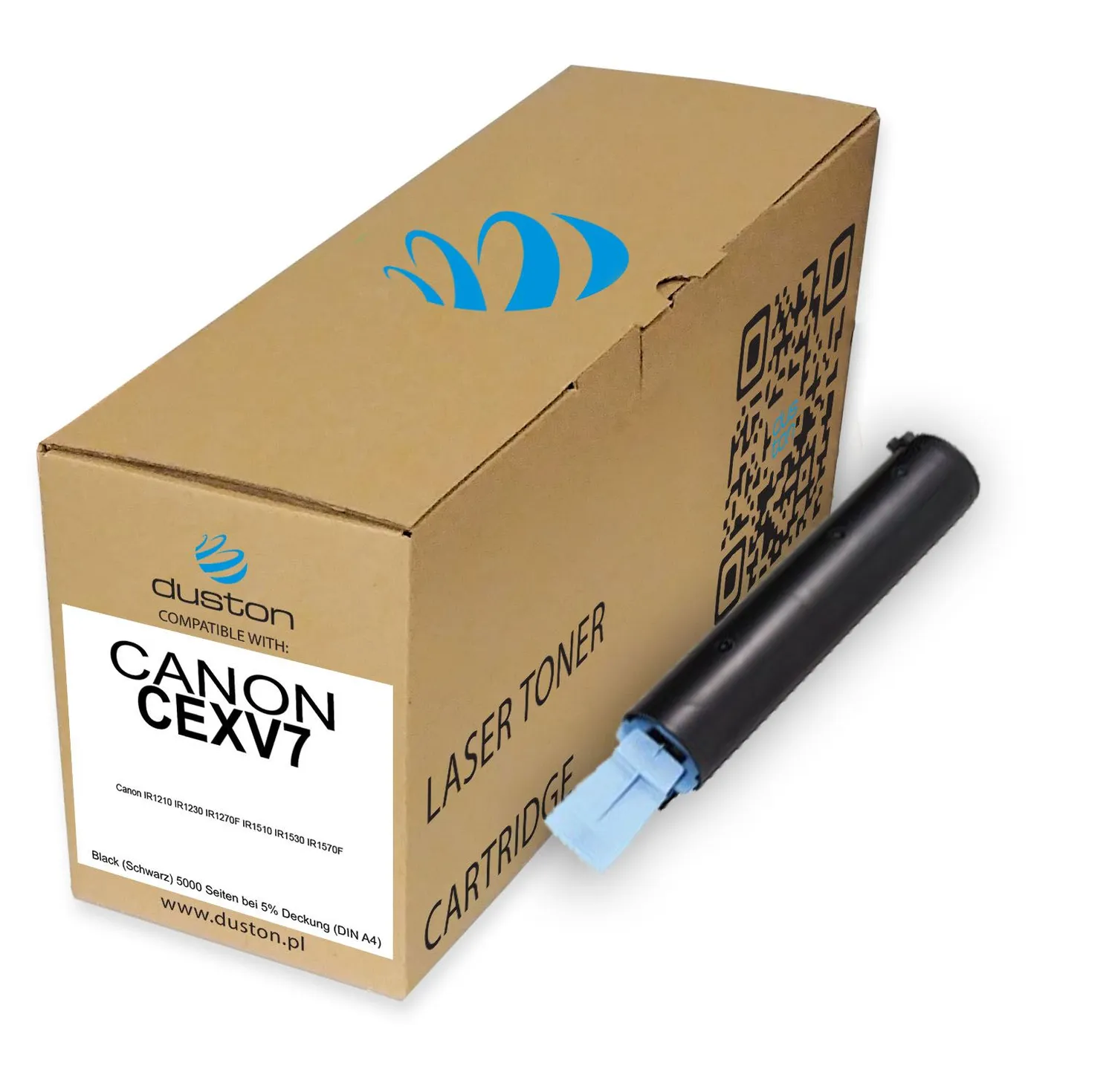 Duston CEXV7 7814A002AA Toner Schwarz 2er Pack kompatibel