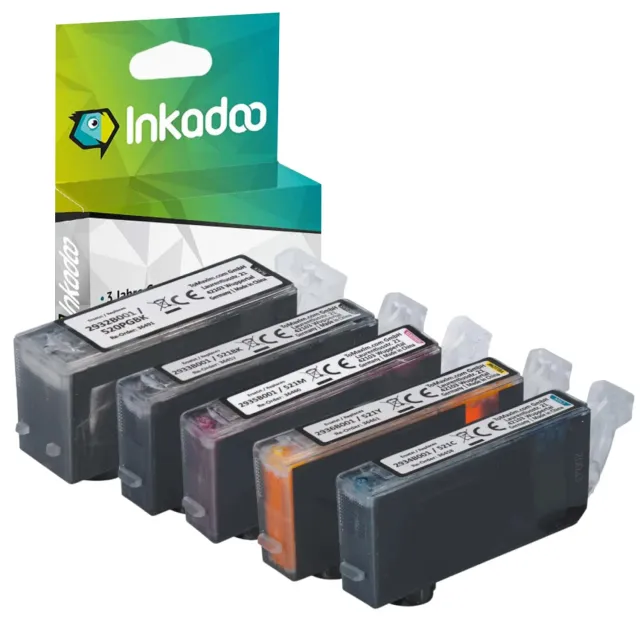 Inkadoo PGI-520 CLI-521 Tintenpatrone