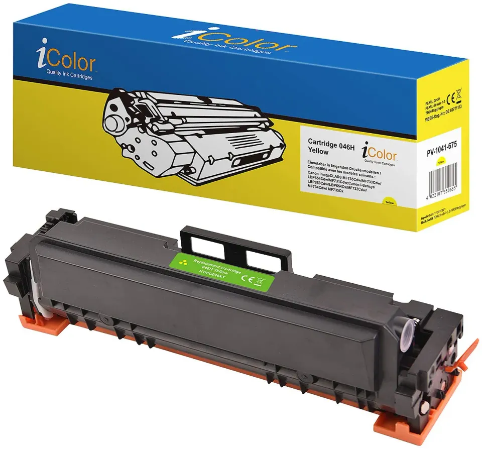 iColor 046H Tonerkartusche Gelb 5000 Seiten kompatibel