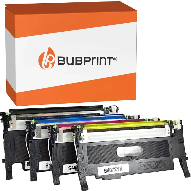 Bubprint CLT-P4072C Toner 4er Set kompatibel mehrfarbig