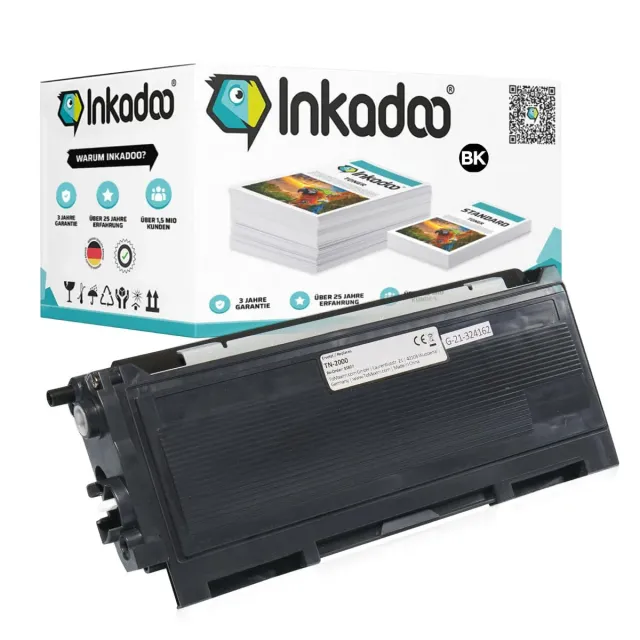 Inkadoo HL-2030 Toner kompatibel für Brother 2500 Seiten