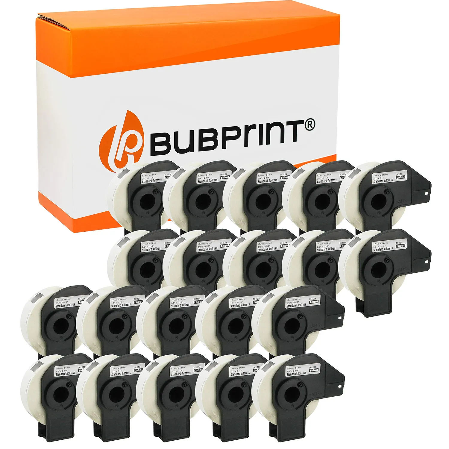 Bubprint DK-11204 Etiketten 17x54mm ablösbar