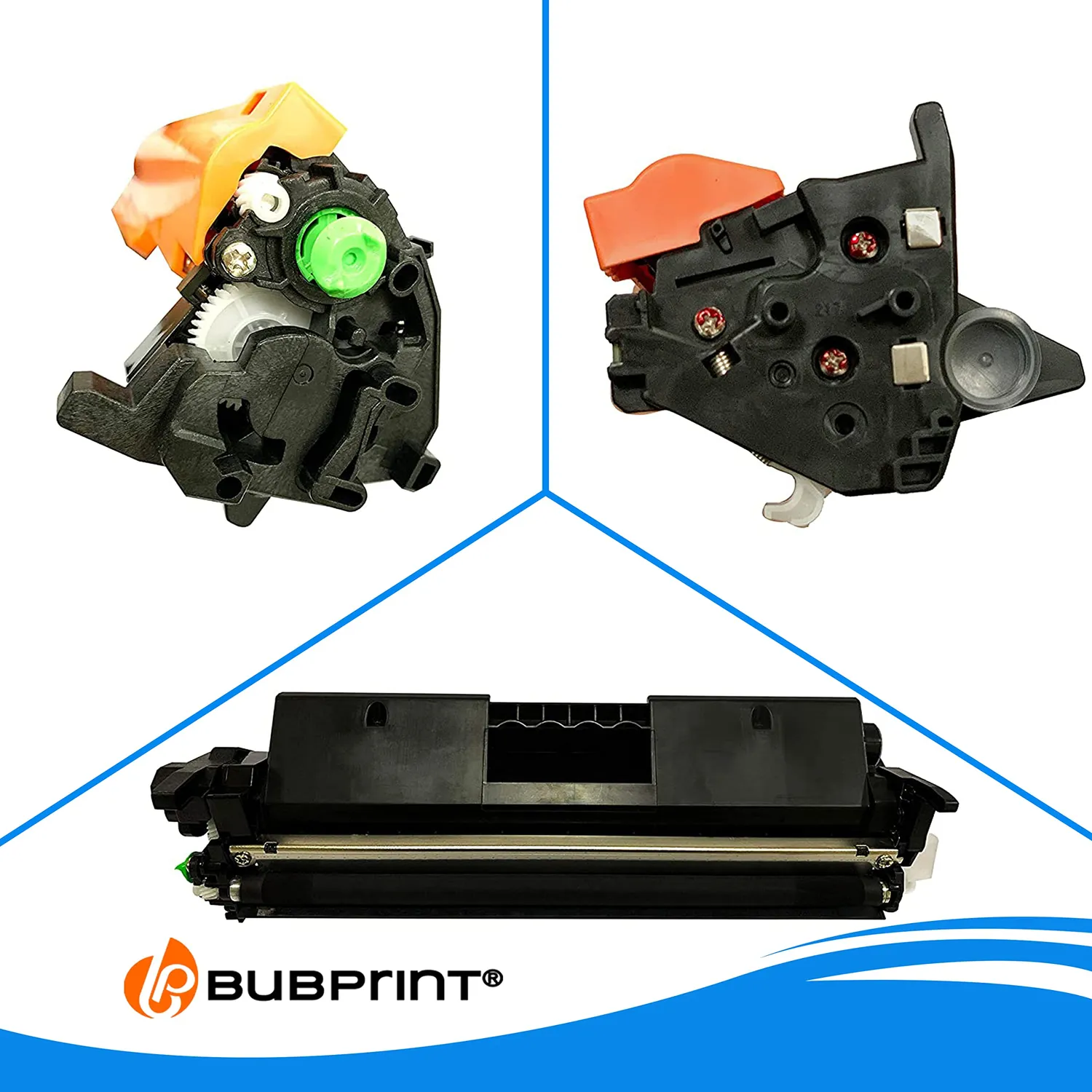 Bubprint 17A CF217A Toner Schwarz XXL 2er-Pack kompatibel
