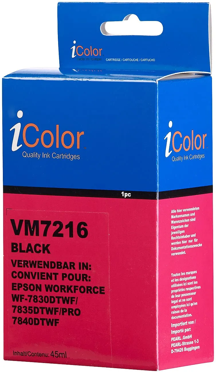 iColor 405XXL Tintenpatrone Schwarz 45ml kompatibel