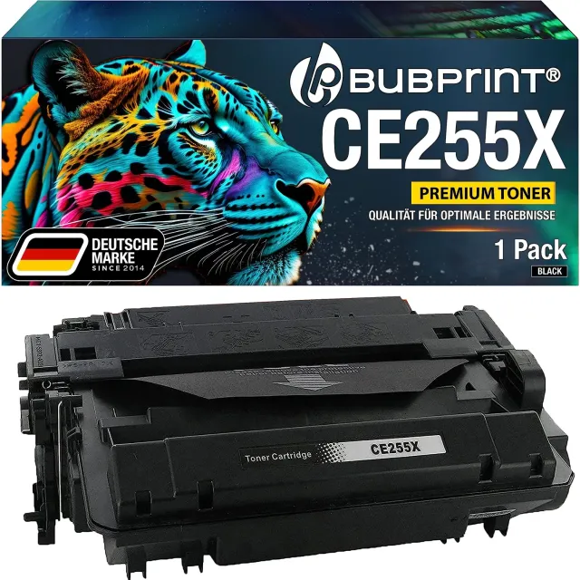 Bubprint 55X CE255X Toner Schwarz Einzelpack