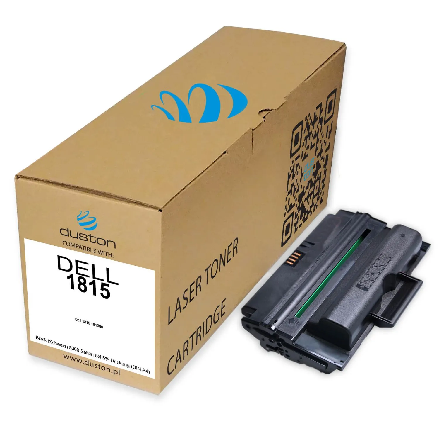 Duston 1815 593-10153 Toner schwarz 2er-Pack kompatibel