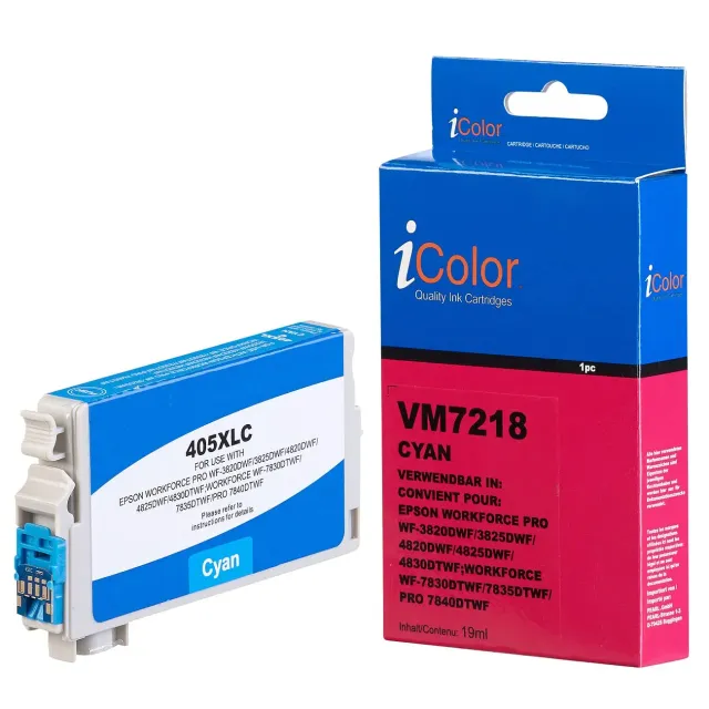 iColor 405XL kompatible Tintenpatrone Cyan 19 ml