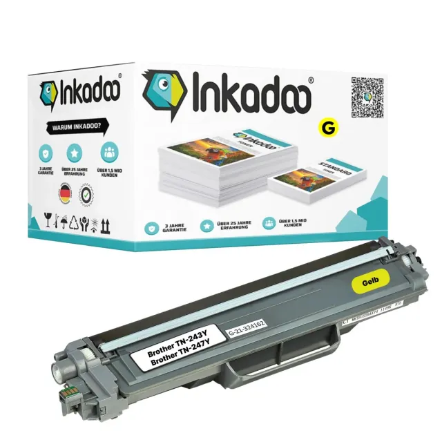 Inkadoo TN243 TN247 Tonerkartusche kompatibel