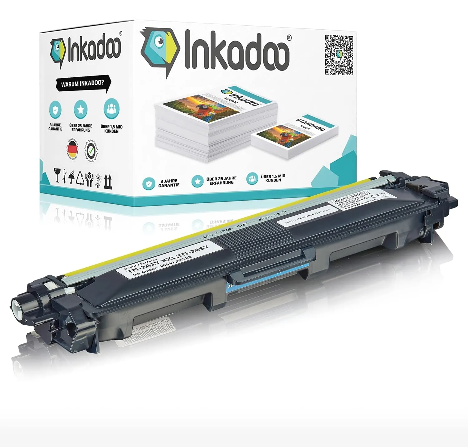 Inkadoo TN-241 TN-245 Toner Einzelpack kompatibel