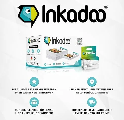 Inkadoo CLI-36 Tintenpatrone Einzelpack 250 Seiten
