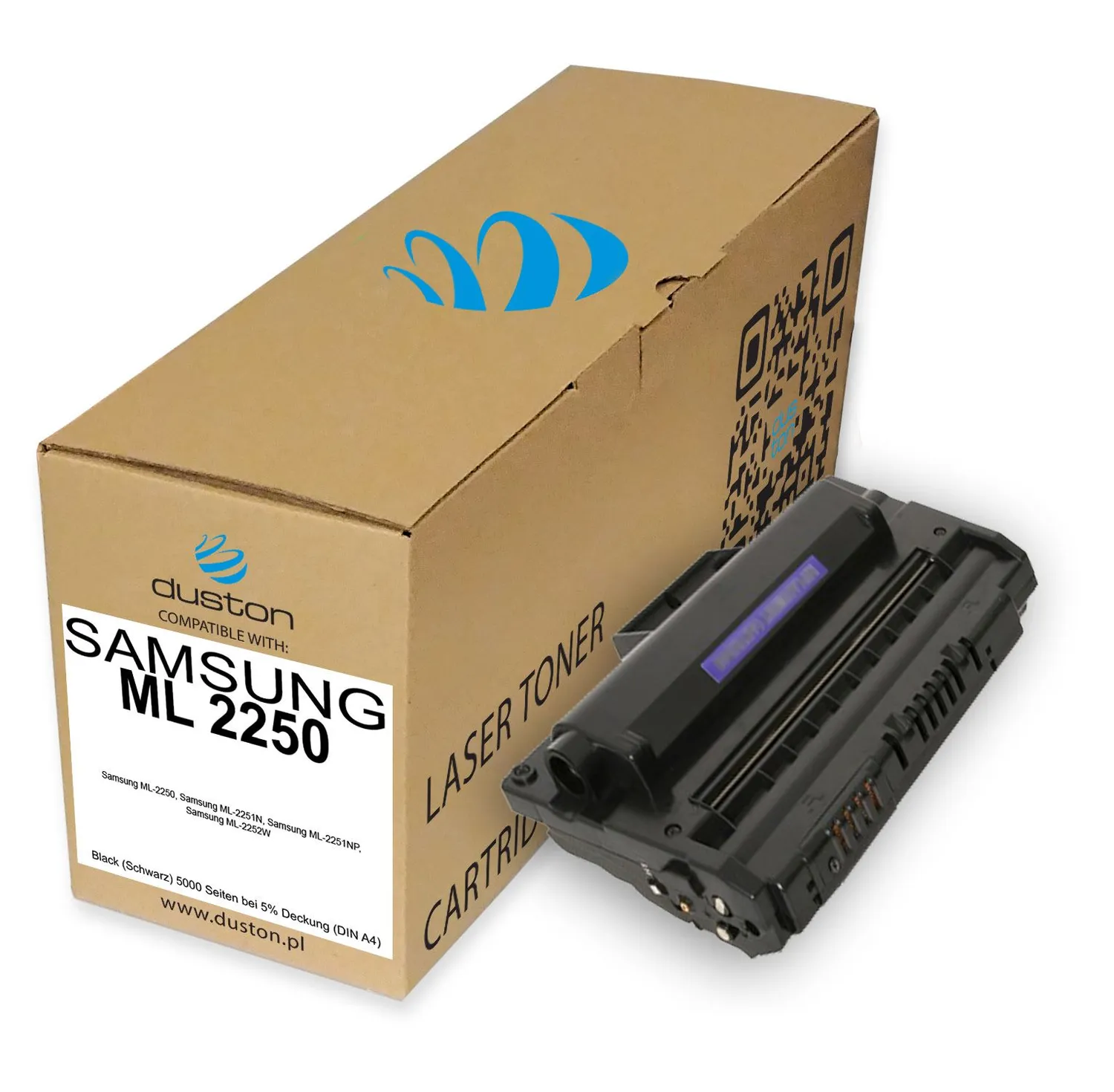 Duston ML2250 ML-2250 Toner Schwarz 5er Pack kompatibel