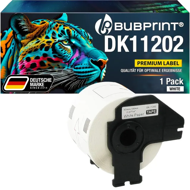 Bubprint DK-11202 Etiketten kompatibel
