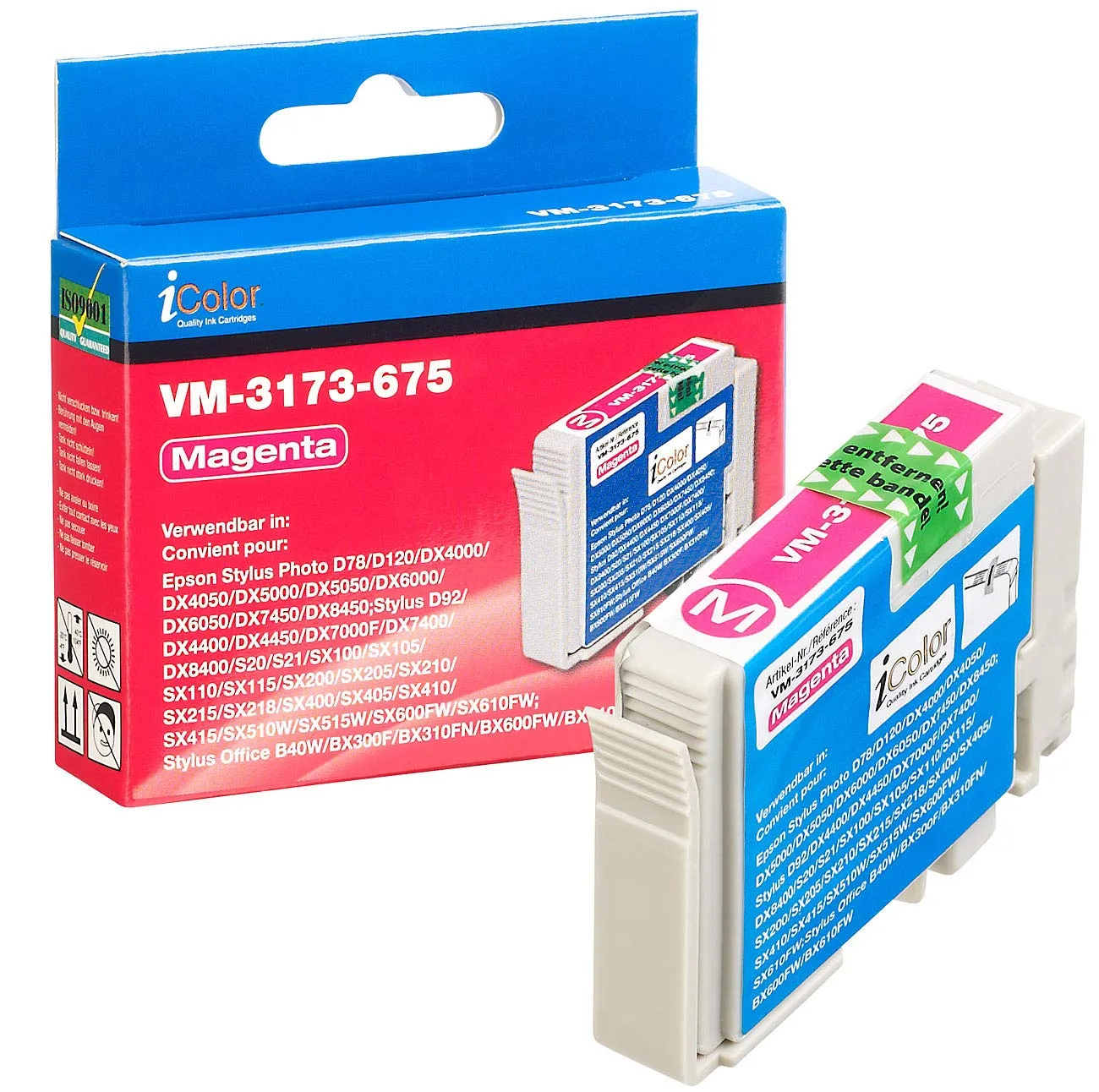 iColor T0711 Tintenpatrone kompatibel 11 ml