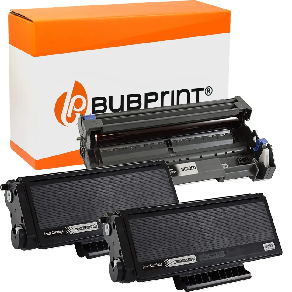 Bubprint TN-3170 DR-3100 Toner Trommel Set Schwarz kompatibel