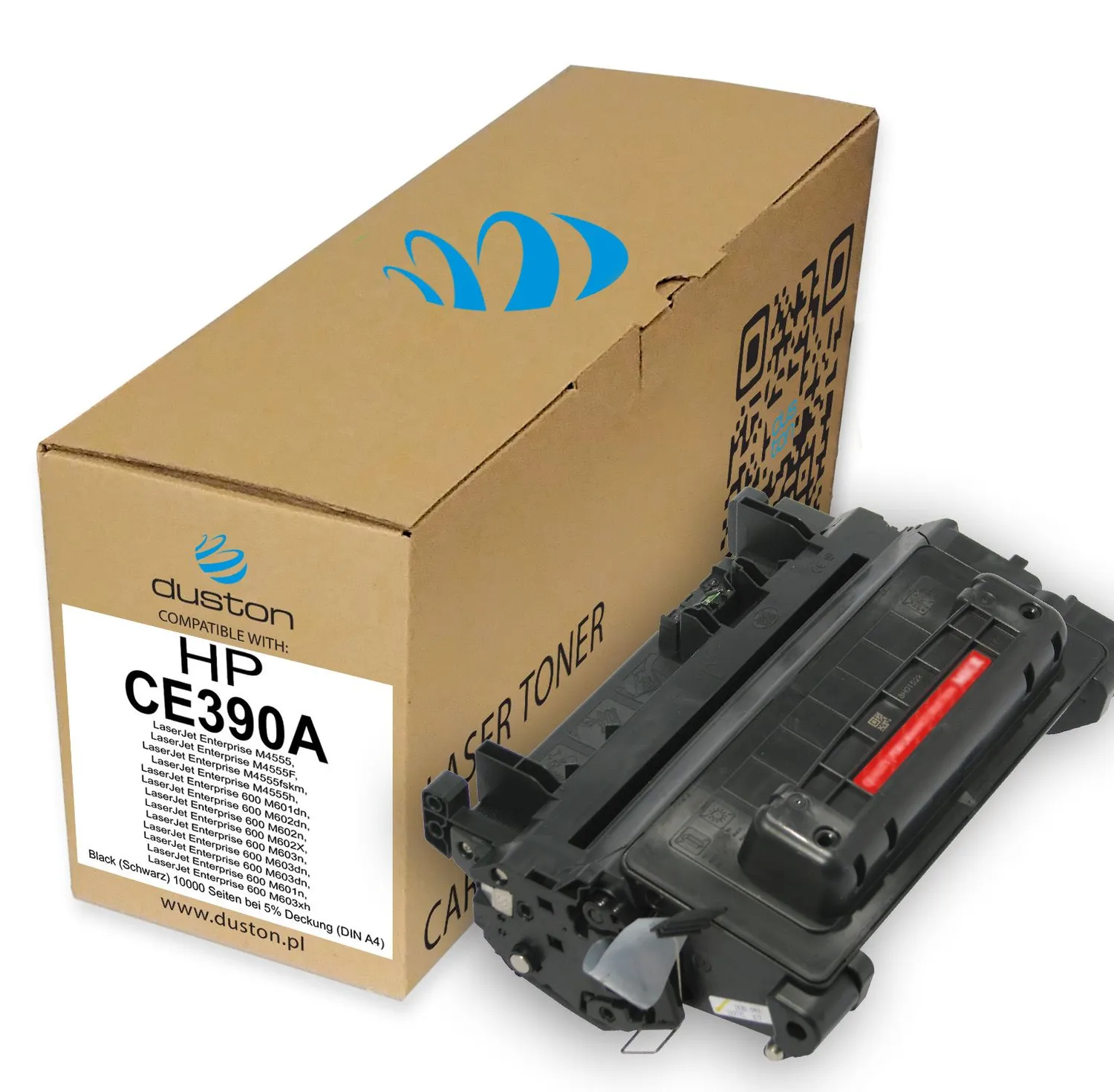 Duston CE390A 90A Toner Schwarz 3er Pack kompatibel