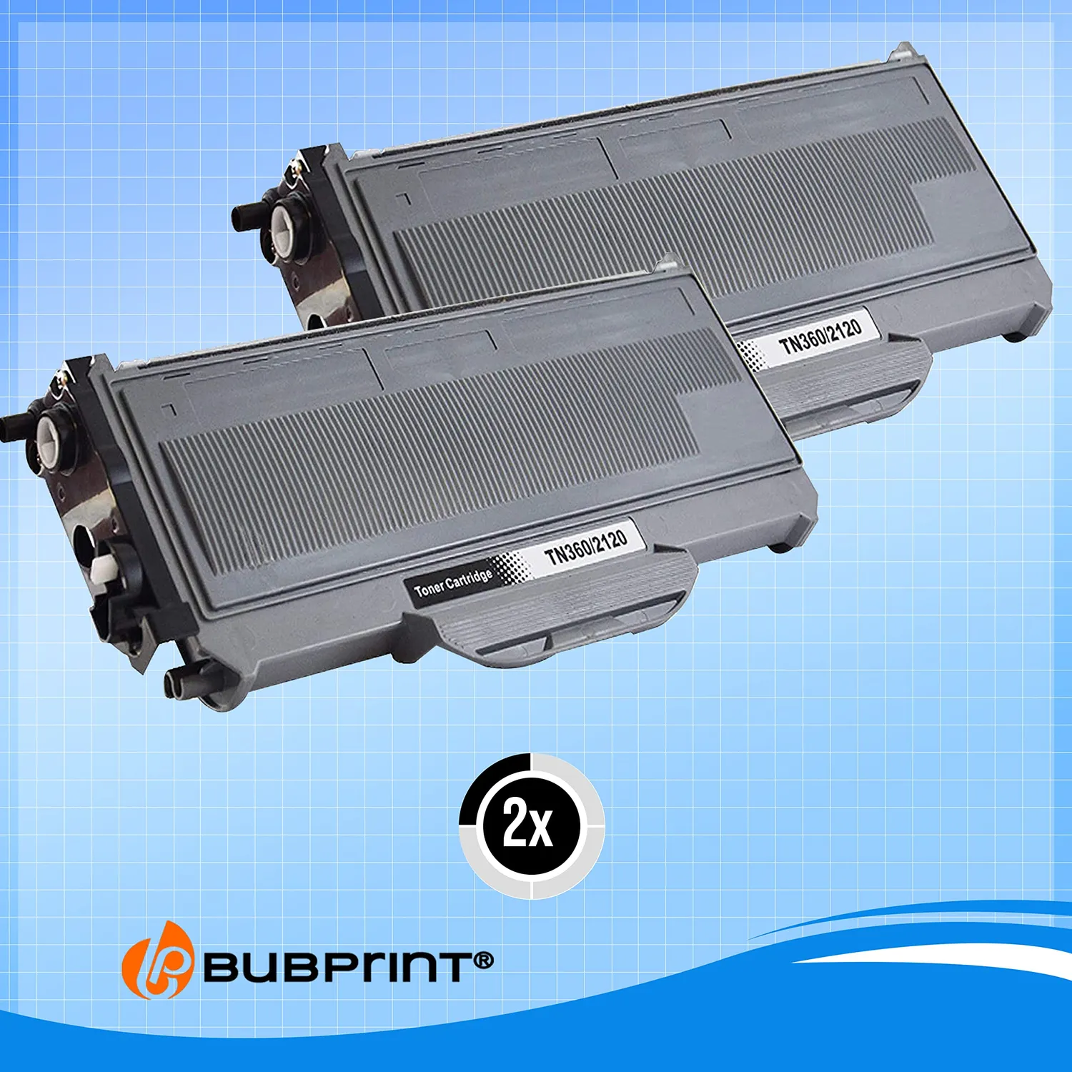 Bubprint TN-2120 Toner XXL 2er schwarz kompatibel