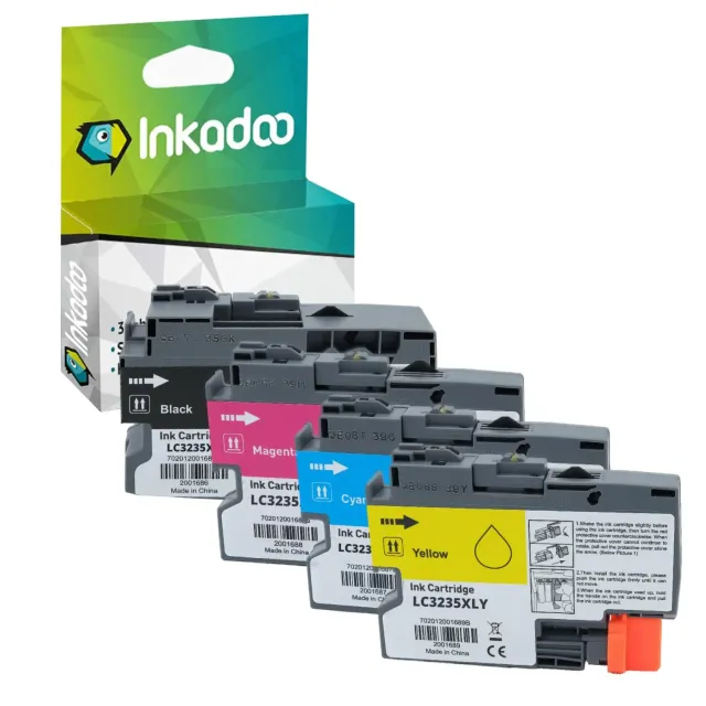 Inkadoo LC3235XL Tinte Multipack 4er kompatibel