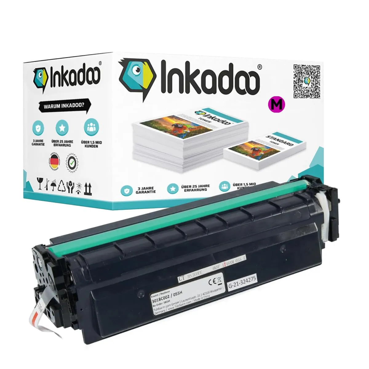 Inkadoo 055H 3020C002 Toner kompatibel