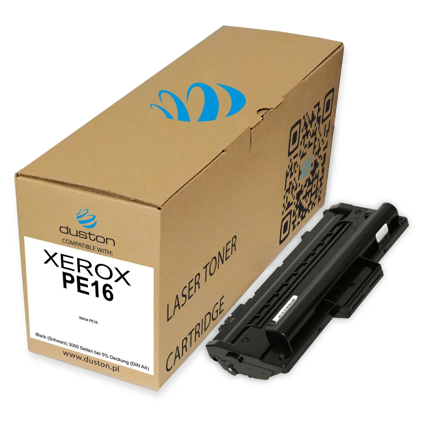 Duston 113R00667 Toner Schwarz kompatibel Xerox PE16