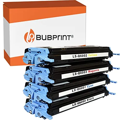 Bubprint 124A Q6000A-Q6003A Toner 4er Pack kompatibel