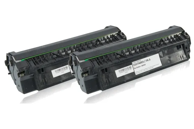 Inkadoo FX-3 1557A003 Toner Schwarz 2er Pack 5400 Seiten
