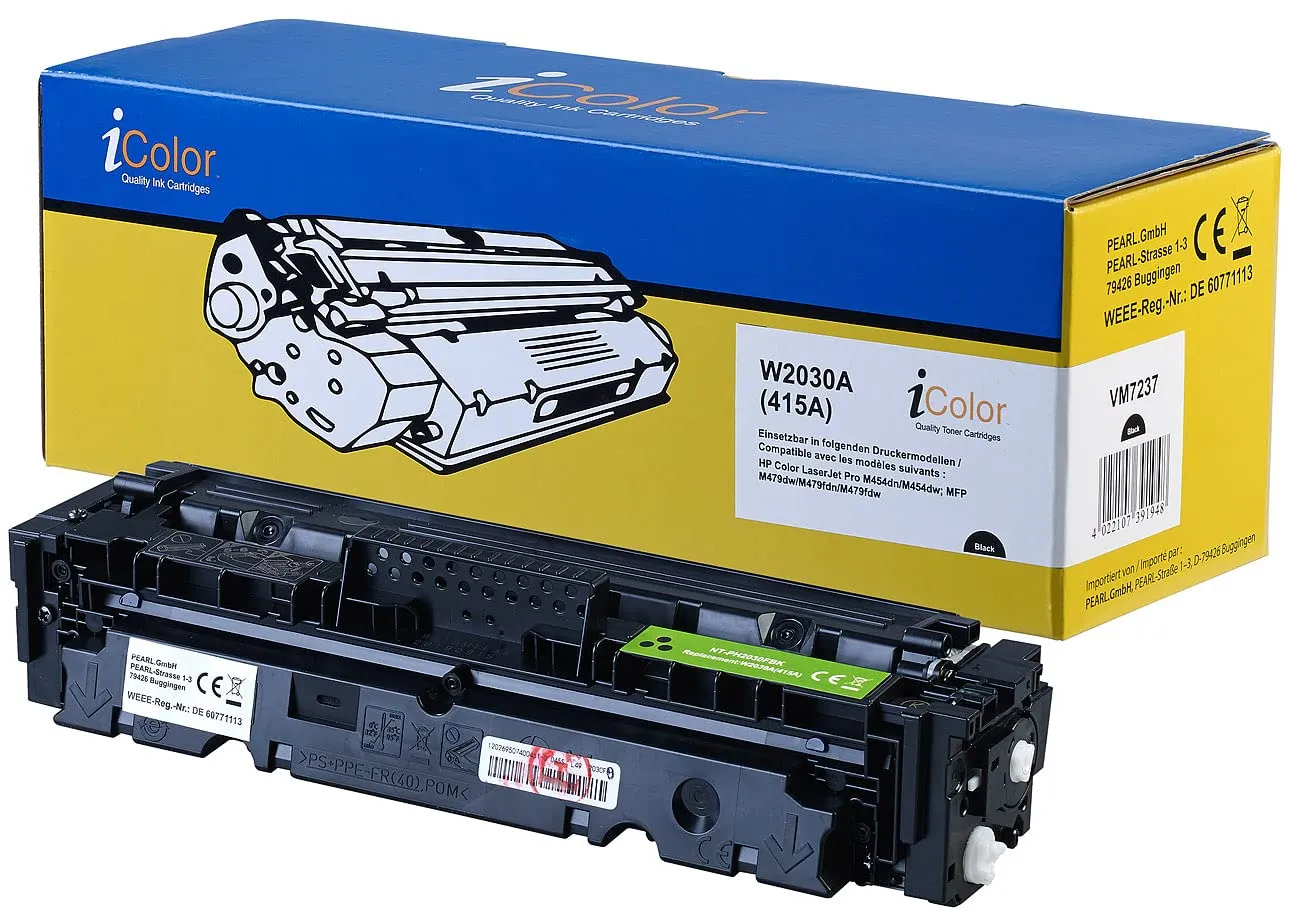 iColor 415A W2030A Toner Black 2er-Set für HP Laser