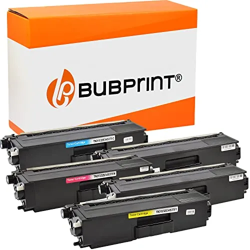 Bubprint TN-325 Toner BK/C/M/Y 5er-Pack hohe Reichweite