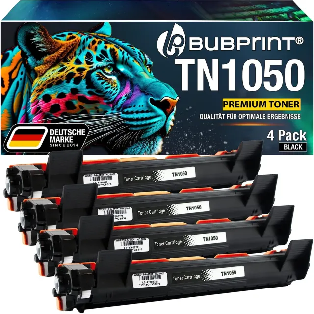 Bubprint TN-1050 Toner Multipack Schwarz kompatibel