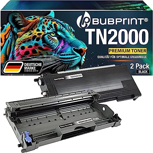 Bubprint TN-2000 DR-2000 Toner und Trommel kompatibel